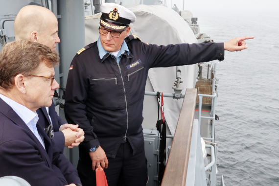 Besuch bei der Deutschen Marine in Eckernförde