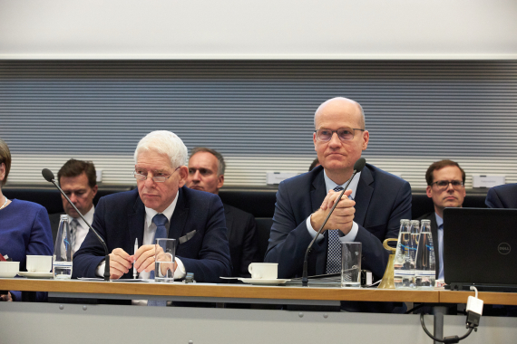 Fraktionssitzung 25. November 2019 mit Josef Schuster, Präsident des Zentralrates der Juden in Deutschland	