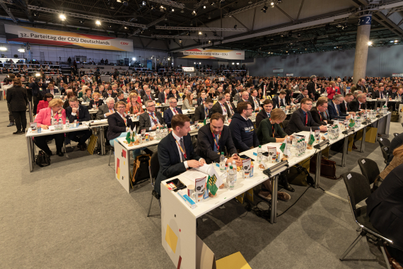 Die Fraktion auf dem CDU-Parteitag in Leipzig