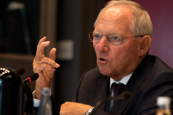 Dr. Wolfgang Schäuble MdB, Bundesminister der Finanzen
