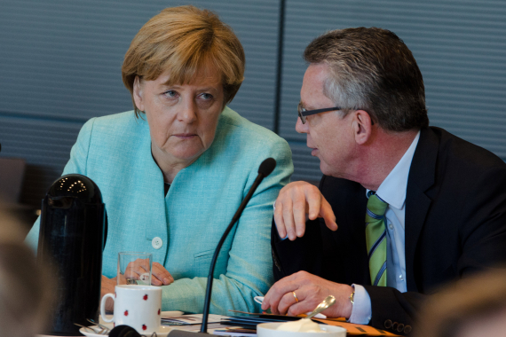 Dr. Angela Merkel MdB, Dr. Thomas de Maizière