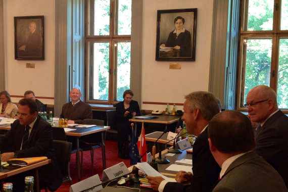 Tagung des GfV der CDU/CSU-Bundestagsfraktion und des ÖVP-Parlamentsklubs in Wien