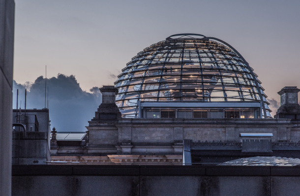 Reichstagskuppel, Deutscher Bundestag