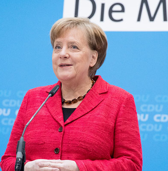 Angela Merkel am 5. März 2018 in Berlin