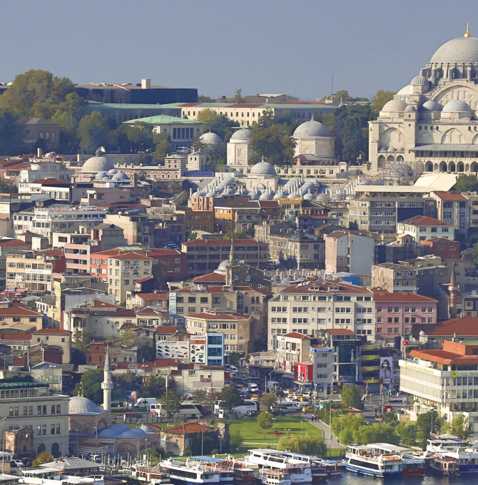 Istanbul, Panorama Golden Horn