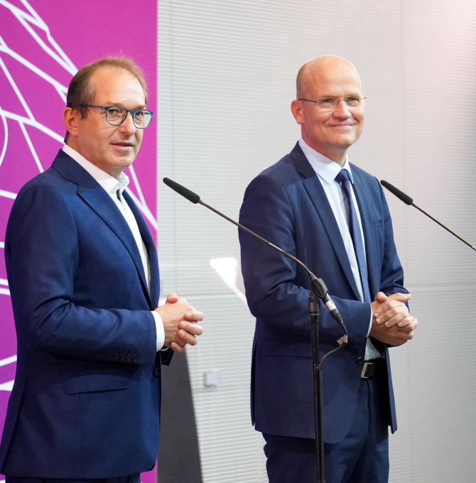 Alexander Dobrindt und Ralph Brinkhaus 