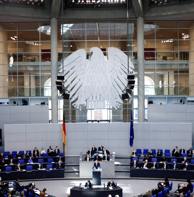 Sondersitzung Bundestag Ukraine
