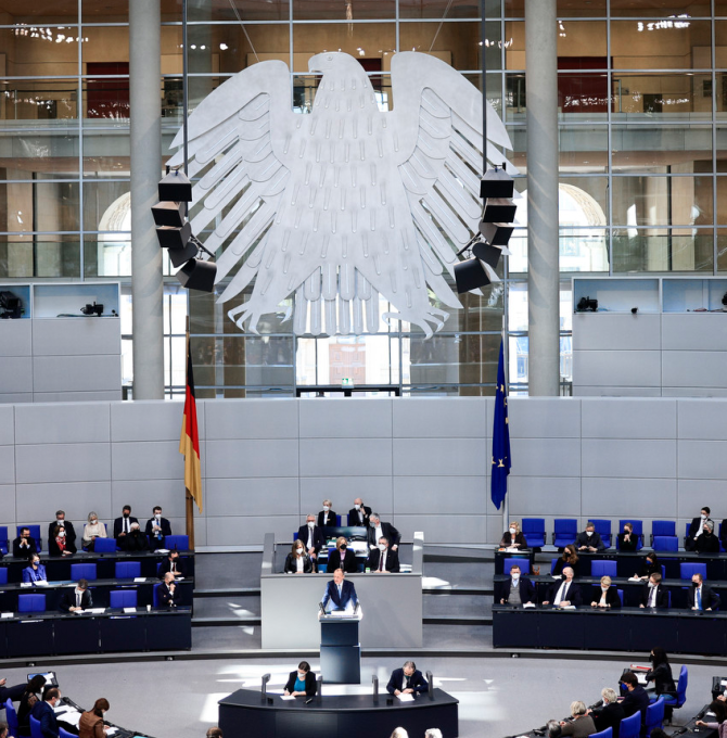 Bundestag Sondersitzung Ukraine