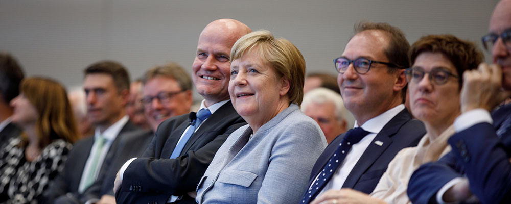 Merkel, Brinkhaus, Dobrindt