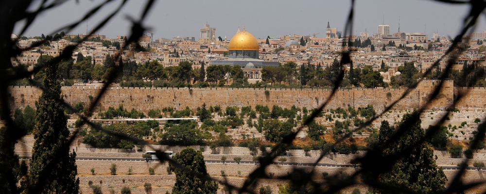Blick auf den Tempelberg mit der Al Aksa Moschee in Jerusalem | Foto: picture alliance/AA