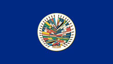 Flagge der Organization of American States