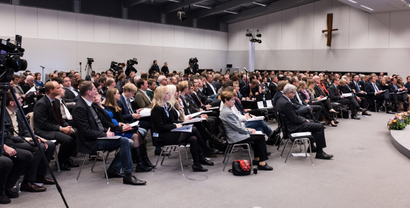 Blick in den Fraktionssaal Kongress Wirtschaft 4.0 – Chancen für Deutschland
