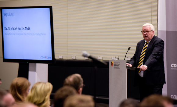 Dr. Michael Fuchs MdB Kongress Wirtschaft 4.0 – Chancen für Deutschland