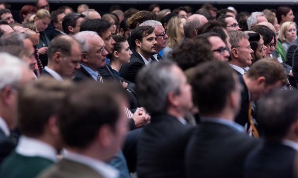 Zuhörer Kongress Wirtschaft 4.0 – Chancen für Deutschland