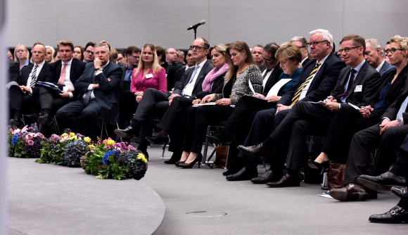 Blick in den Fraktionssaal Kongress Wirtschaft 4.0 – Chancen für Deutschland