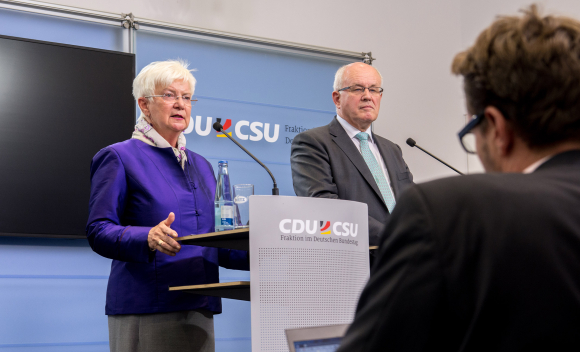 Volker Kauder und Gerda Hasselfeldt Volker Kauder, Gerda Hasselfeldt