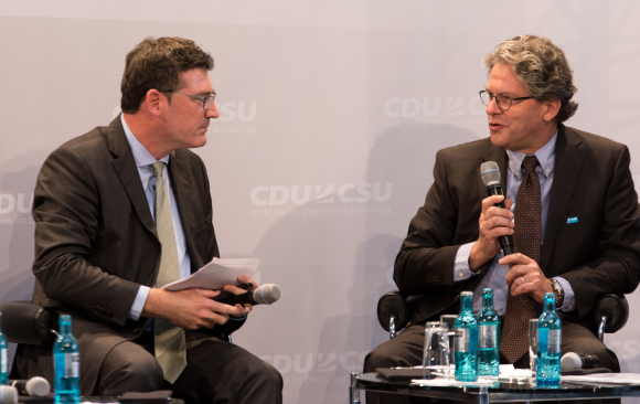 Dr. Stefan Kaufmann im Gespräch mit Rainer Gläß