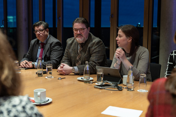 GdF-Sondersitzung zum Thema „Wahlrechtsreform“ am 30. Januar 2020 | Gast: Ansgar Heveling MdB, Justiziar der CDU/CSU-Bundestagsfraktion | Foto: CDU/CSU-Fraktion im Deutschen Bundestag, Michael Wittig GdF-Sondersitzung zum Thema „Wahlrechtsreform“ am 30. Januar 2020 | Gast: Ansgar Heveling MdB, Justiziar der CDU/CSU-Bundestagsfraktion | Foto: CDU/CSU-Fraktion im Deutschen Bundestag, Michael Wittig