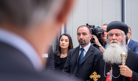 Bischof Dr. Julius Hanna Aydin (Zentralrat Orientalischer Christen in Deutschland), rechts Bischof Dr. Julius Hanna Aydin (Zentralrat Orientalischer Christen in Deutschland), rechts