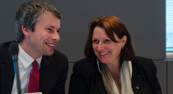 Steffen Bilger und Heike Brehmer Steffen Bilger und Heike Brehmer