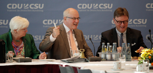 Gerda Hasselfeldt, Volker Kauder, Michael Grosse-Brömer Gerda Hasselfeldt, Volker Kauder, Michael Grosse-Brömer