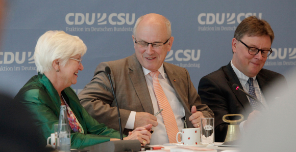 Gerda Hasselfeldt, Volker Kauder, Michael Grosse-Brömer Gerda Hasselfeldt, Volker Kauder, Michael Grosse-Brömer