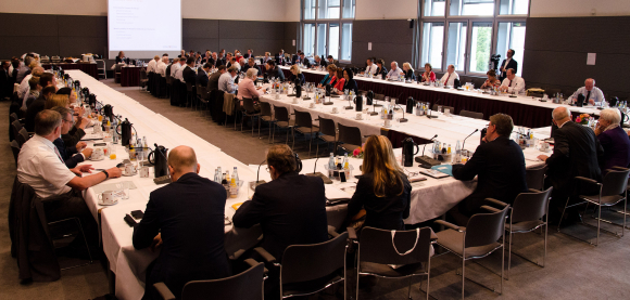 Blick in den Protokollsaal Blick in den Protokollsaal