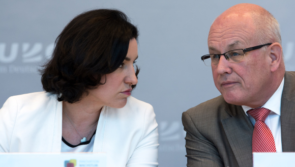 Dorothee Bär und Volker Kauder