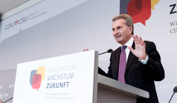 Impuls - Günther Oettinger Kommissar für Digitale Wirtschaft & Gesellschaft, Europäische Kommission