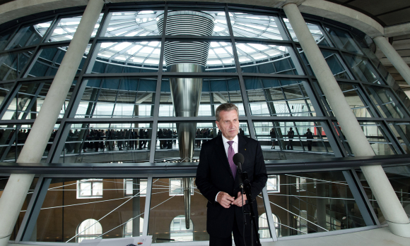 Günther Oettinger Kommissar für Digitale Wirtschaft & Gesellschaft, Europäische Kommission