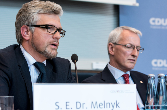 S. E. Dr. Andrij Melnyk, Außerordentlicher und Bevollmächtigter Botschafter der Ukraine in der Bundesrepublik Deutschland