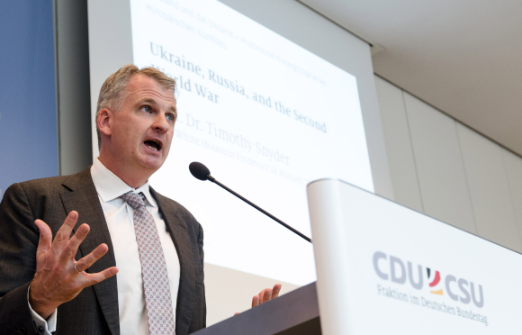 Prof. Dr. Timothy Snyder, Bird White Housum Professor of History, Yale University