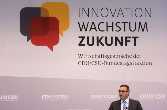 Schlusswort durch Dr. Joachim Pfeiffer MdB Wirtschafts- und energiepolitischer Sprecher der CDU/CSU-Fraktion im Deutschen Bundestag TTIP, Kongress, CDU/CSU-Fraktion im Deutschen Bundestag, Pfeiffer