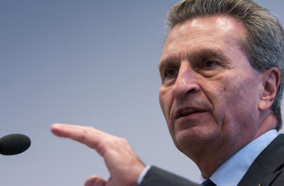 Keynote Günther Oettinger Kommissar für Digitale Wirtschaft und Gesellschaft, Mitglied der Europäischen Kommission
