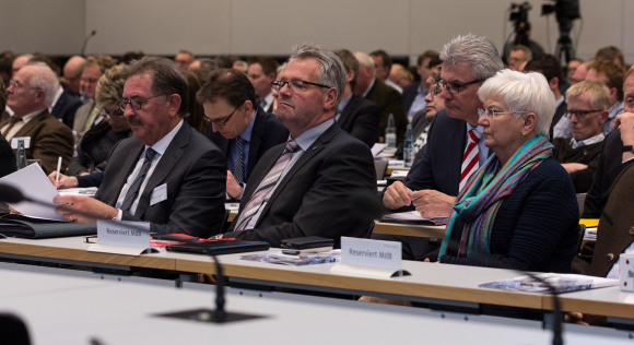 Teilnehmer am Kongress, u. a. Gerda Hasselfeldt Kongress Landwirtschaft in Deutschland – Wege in die Zukunft