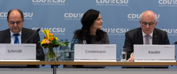 Christian Schmidt MdB, Gitta Connemann MdB und Volker Kauder MdB Kongress Landwirtschaft in Deutschland – Wege in die Zukunft