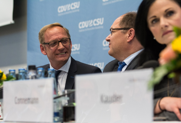 Franz-Josef Holzenkamp MdB, Christian Schmidt MdB und Gitta Connemann MdB Kongress Landwirtschaft in Deutschland – Wege in die Zukunft
