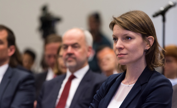 Emmi Zeulner MdB Erste stellvertretende Vorsitzende der Jungen Gruppe der CDU/CSU-Fraktion im Deutschen Bundestag Kongress Deutschland 2050 - Gesellschaft. Mobilität. Arbeit.