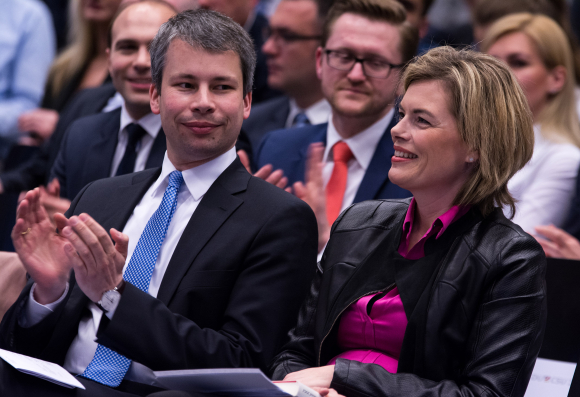 Steffen Bilger MdB und Julia Klöckner MdL Kongress Deutschland 2050 - Gesellschaft. Mobilität. Arbeit.
