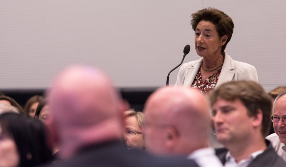 Zwischenfrage einer Teilnehmerin Fachgespräch Antisemitismus