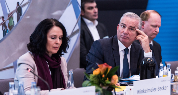 Elisabeth Winkelmeier-Becker MdB Vorsitzende der Arbeitsgruppe Recht und Verbraucherschutz der CDU/CSU-Fraktion im Deutschen Bundestag und Thomas Strobl MdB Fachgespräch: Innere Sicherheit: Köln und die Folgen – wehrhafter Rechtsstaat?