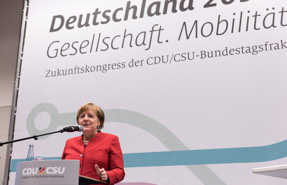Rede Dr. Angela Merkel MdB Bundeskanzlerin Kongress Deutschland 2050 - Gesellschaft. Mobilität. Arbeit.