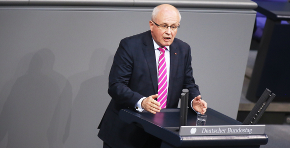 Generalaussprache zum Haushalt 2014: Fraktionschef Volker Kauder