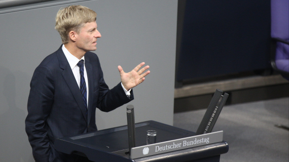Rüdiger Kruse während der Aussprache zum Haushalt der Bundeskanzlerin - Generaldebatte Rüdiger Kruse während der Aussprache zum Haushalt der Bundeskanzlerin - Generaldebatte
