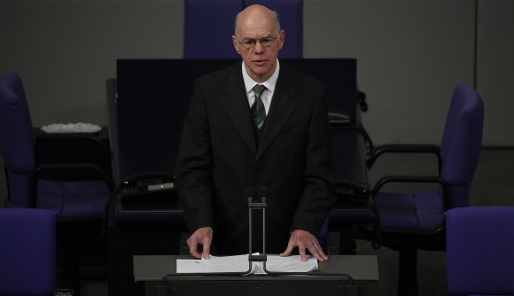 Bundestagspräsident Norbert Lammert während seiner Rede Bundestagspräsident Norbert Lammert während seiner Rede