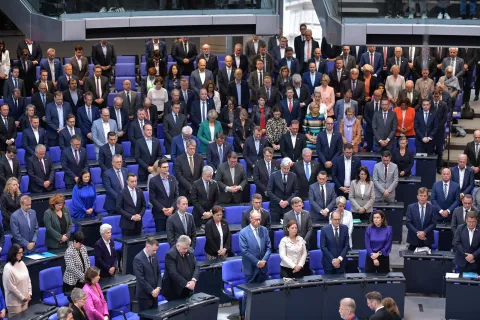 Schweigeminute Israel