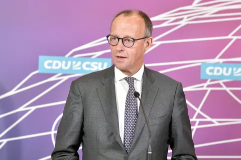 Statement von Friedrich Merz vor der Fraktionssitzung