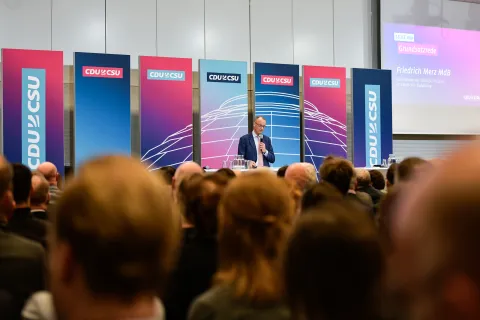 Grundsatzrede Friedrich Merz