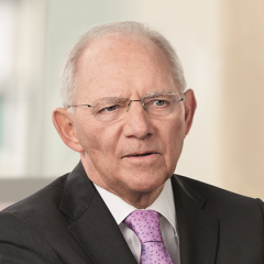 Dr. Wolfgang Schäuble Dr. Wolfgang Schäuble