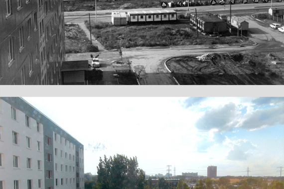 Wohnen in der "Platte", 1984 und 2014